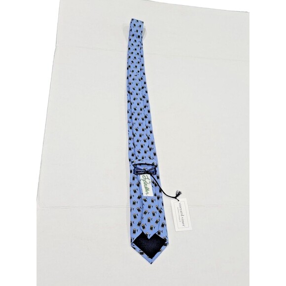 Vineyard Vines 100% Silk Tie Sewing Thread Spool The Spindler Custom Collection - Picture 4 of 11